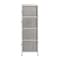 Flash Furniture White/Gray 4 Drawer Storage Dresser Organizer WX-5L203-X-WH-GR-GG - alternate 4